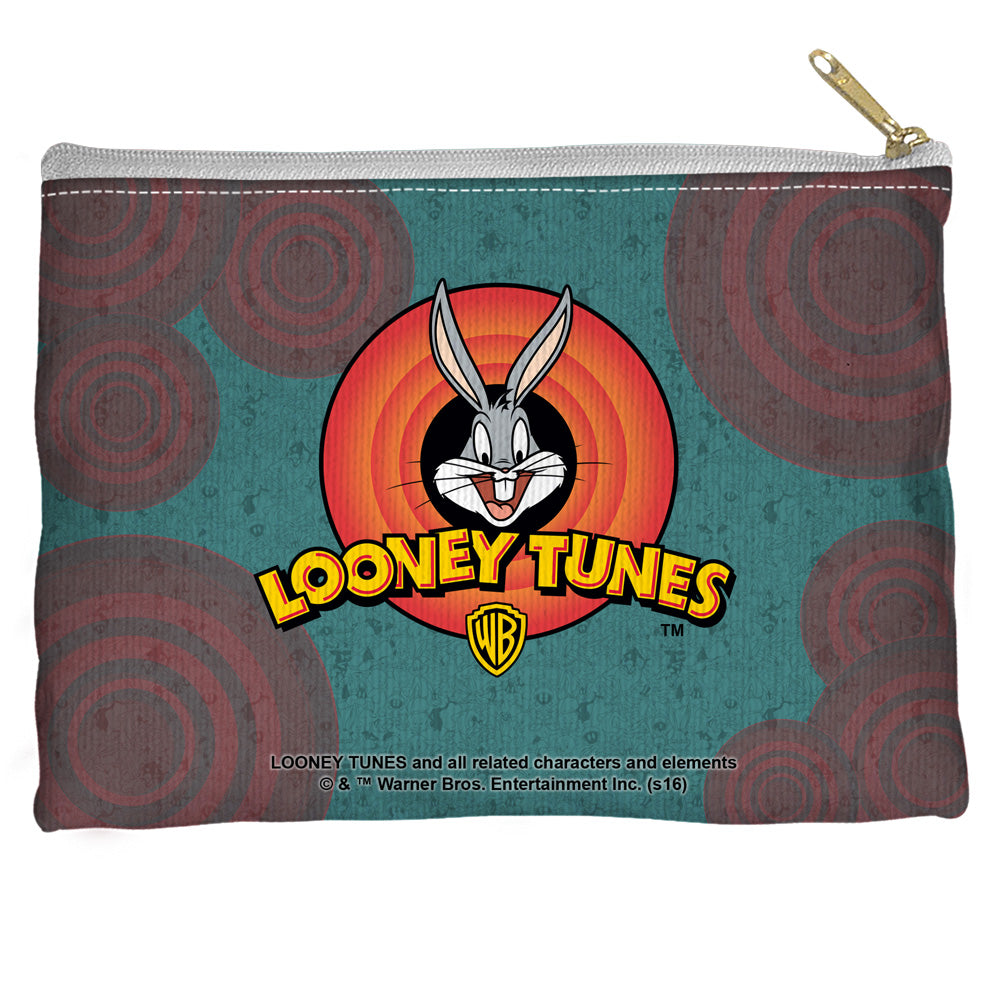 LOONEY TUNES/LOONEY LOGO - STRAIGHT BOTTOM ACCESSORY POUCH