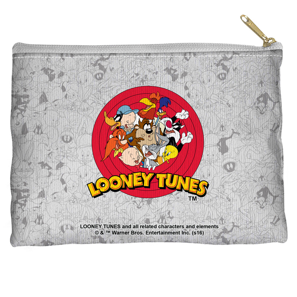 LOONEY TUNES/GROUP BURST - STRAIGHT BOTTOM ACCESSORY POUCH