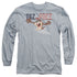 LOONEY TUNES/TAZ FOR PREZ 3 - L/S ADULT 18/1 - ATHLETIC HEATHER