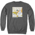 LOONEY TUNES/SQUAD GOALS - ADULT CREWNECK SWEATSHIRT - CHARCOAL