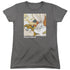 LOONEY TUNES/SQUAD GOALS - S/S WOMENS TEE - CHARCOAL