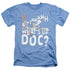 LOONEY TUNES/WHATS UP - ADULT HEATHER - LIGHT BLUE