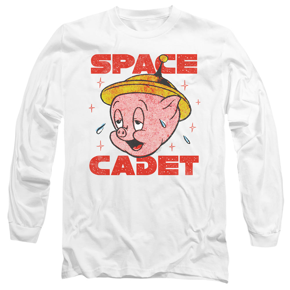 LOONEY TUNES/SPACE GHOST - L/S ADULT 18/1 - WHITE