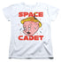 LOONEY TUNES/SPACE GHOST - S/S WOMENS TEE - WHITE