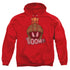 LOONEY TUNES/KABOOM - ADULT PULLOVER HOODIE - RED