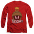 LOONEY TUNES/KABOOM - L/S ADULT 18/1 - RED