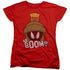 LOONEY TUNES/KABOOM - S/S WOMENS TEE - RED