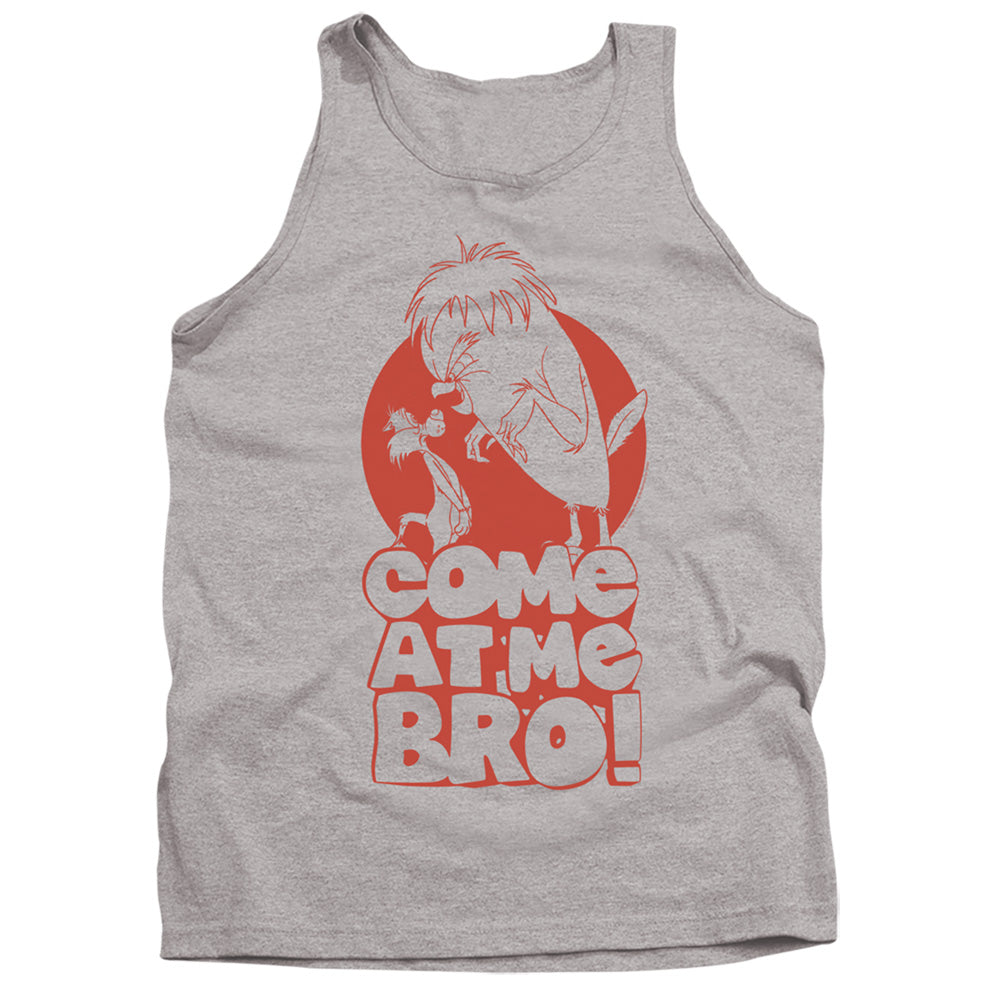 LOONEY TUNES/COME AT ME - ADULT TANK - ATHLETIC HEATHER