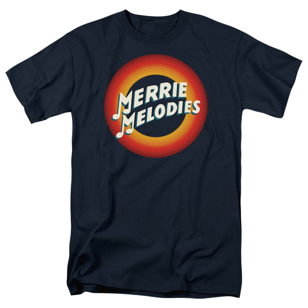 LOONEY TUNES/MERRIE LOGO - S/S ADULT 18/1 - NAVY