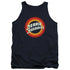 LOONEY TUNES/MERRIE LOGO - ADULT TANK - NAVY