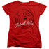 LOONEY TUNES/THATS ALL FOLKS - S/S WOMENS TEE - RED