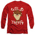 LOONEY TUNES/WILD THING KID - L/S ADULT 18/1 - RED