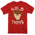 LOONEY TUNES/WILD THING KID - S/S ADULT 18/1 - RED