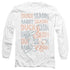 LOONEY TUNES/DUCK SEASON RABBIT SEASON - L/S ADULT 18/1 - WHITE