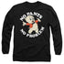 LOONEY TUNES/NO PANTS - L/S ADULT 18/1 - BLACK