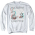 LOONEY TUNES/VACATION FOREVER - ADULT CREWNECK SWEATSHIRT - WHITE
