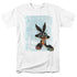 LOONEY TUNES/GRAFFITI RABBIT - S/S ADULT 18/1 - WHITE