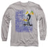 LOONEY TUNES/GRAFFITI DUCK - L/S ADULT 18/1 - ATHLETIC HEATHER