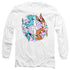 LOONEY TUNES/WACKY WABBIT - L/S ADULT 18/1 - WHITE