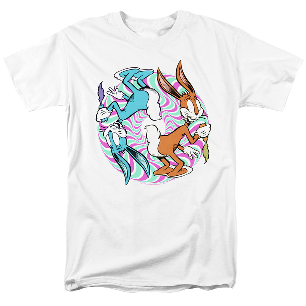 LOONEY TUNES/WACKY WABBIT - S/S ADULT 18/1 - WHITE