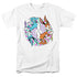 LOONEY TUNES/WACKY WABBIT - S/S ADULT 18/1 - WHITE