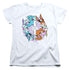 LOONEY TUNES/WACKY WABBIT - S/S WOMENS TEE - WHITE