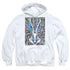 LOONEY TUNES/WILD BUGS - ADULT PULLOVER HOODIE - WHITE