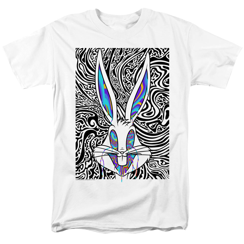 LOONEY TUNES/WILD BUGS - S/S ADULT 18/1 - WHITE