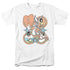 LOONEY TUNES/SCREEN STARS - S/S ADULT 18/1 - WHITE
