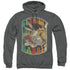 LOONEY TUNES/SCREWY RABBIT - ADULT PULLOVER HOODIE - CHARCOAL