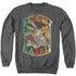 LOONEY TUNES/SCREWY RABBIT - ADULT CREWNECK SWEATSHIRT - CHARCOAL