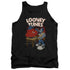 LOONEY TUNES/DJ LOONEY TUNES - ADULT TANK - BLACK