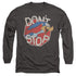 LOONEY TUNES/DONT STOP - L/S ADULT 18/1 - CHARCOAL
