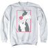 LOONEY TUNES/SYLVESTER - ADULT CREWNECK SWEATSHIRT - WHITE