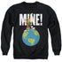 LOONEY TUNES/MINE - ADULT CREWNECK SWEATSHIRT - BLACK