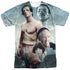 ROCKY/MONTAGE (FRONT/BACK PRINT) - S/S ADULT POLY CREW - MULTI