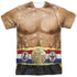 ROCKY/COSTUME (FRONT/BACK PRINT) - S/S ADULT POLY CREW - MULTI