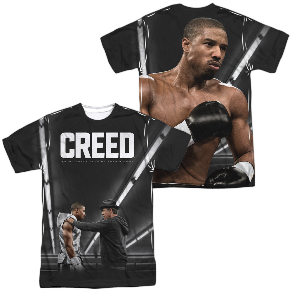 CREED/POSTER (FRONT/BACK PRINT) - S/S ADULT POLY CREW - MULTI