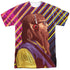 TEEN WOLF/WOLF RAYS (FRONT/BACK PRINT) - S/S ADULT POLY CREW - MULTI