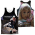 POLTERGEIST II/POSTER (FRONT/BACK PRINT) - ADULT POLY TANK TOP - MULTI