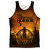 AMITYVILLE HORROR/HOUSE (FRONT/BACK PRINT) - ADULT POLY TANK TOP - MULTI