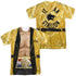 ROCKY/YELLOW ROBE (FRONT/BACK PRINT) - S/S ADULT POLY CREW - MULTI
