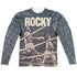 ROCKY/BATTLE (FRONT/BACK PRINT) - L/S ADULT POLY CREW  - MULTI