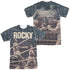 ROCKY/BATTLE (FRONT/BACK PRINT) - S/S ADULT POLY CREW - MULTI