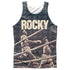 ROCKY/BATTLE (FRONT/BACK PRINT) - ADULT POLY TANK TOP - MULTI