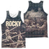 ROCKY/BATTLE (FRONT/BACK PRINT) - ADULT POLY TANK TOP - MULTI