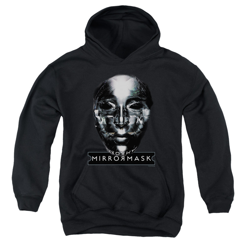 MIRRORMASK/MASK - YOUTH PULLOVER HOODIE - BLACK