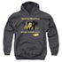 MIRRORMASK/MISSING PRINCESS - YOUTH PULLOVER HOODIE - CHARCOAL