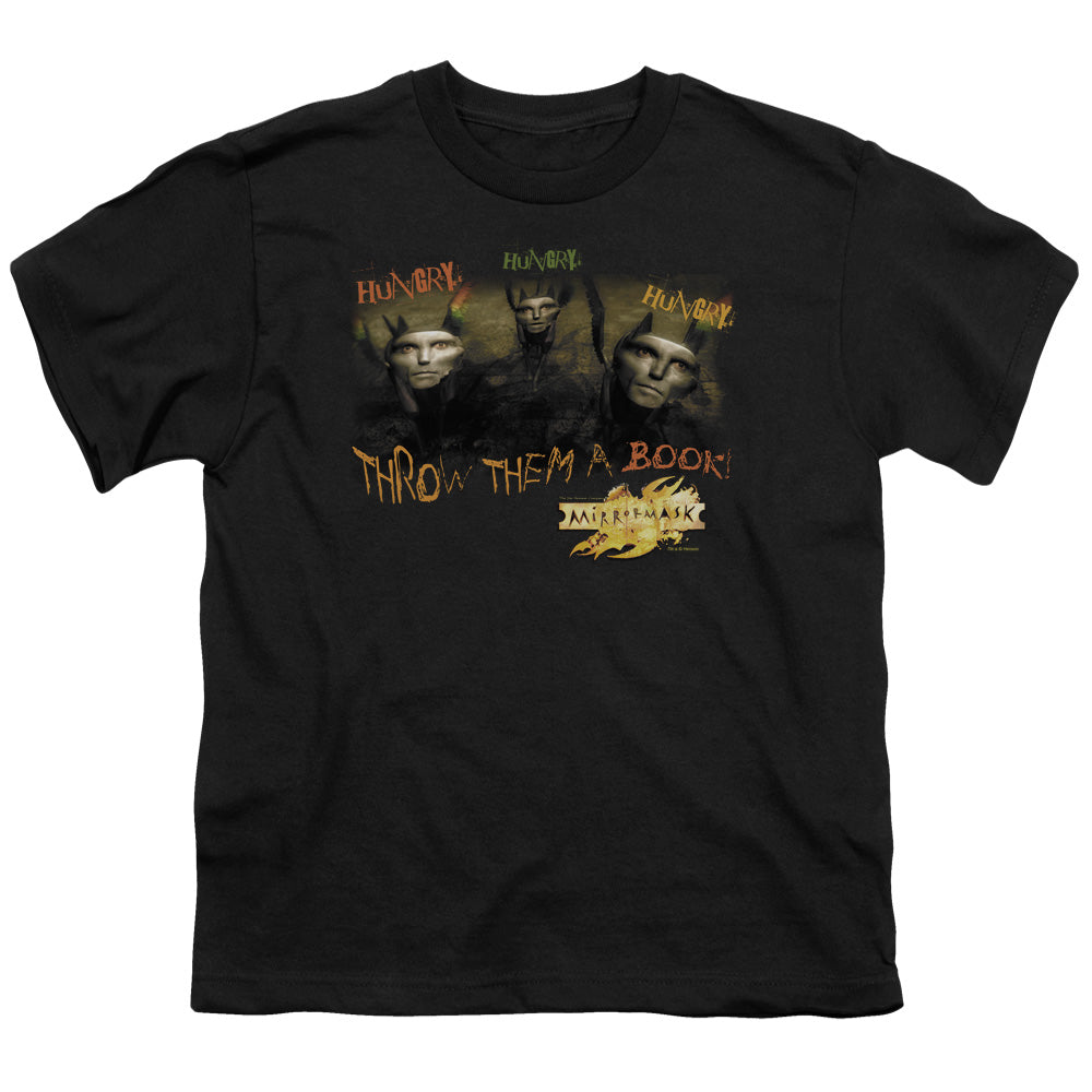 MIRRORMASK/HUNGRY - S/S YOUTH 18/1 - BLACK