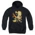 MIRRORMASK/TRAPPED - YOUTH PULLOVER HOODIE - BLACK